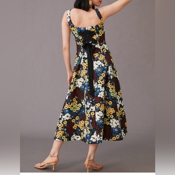 Anthropologie Maeve Marigold MIDI Dress classic 🫶🏼 - Picture 7 of 9